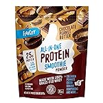 FlavCity Grass Fed Whey Chocolate Protein Powder - Chocolate Peanut Butter - 25g Protein & 10g Collagen - Made with Organic Cocoa & Coconut Milk - Gluten Free & No Added Sugars (20 Servings)