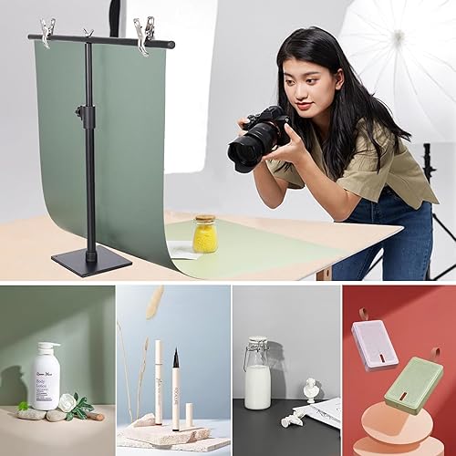Miniatura 2 de Fondos de fotografía para pequeños productos accesorios de papel sin costuras planos, sesión de fotos de mesa para joyas, cosméticos, alimentos (22