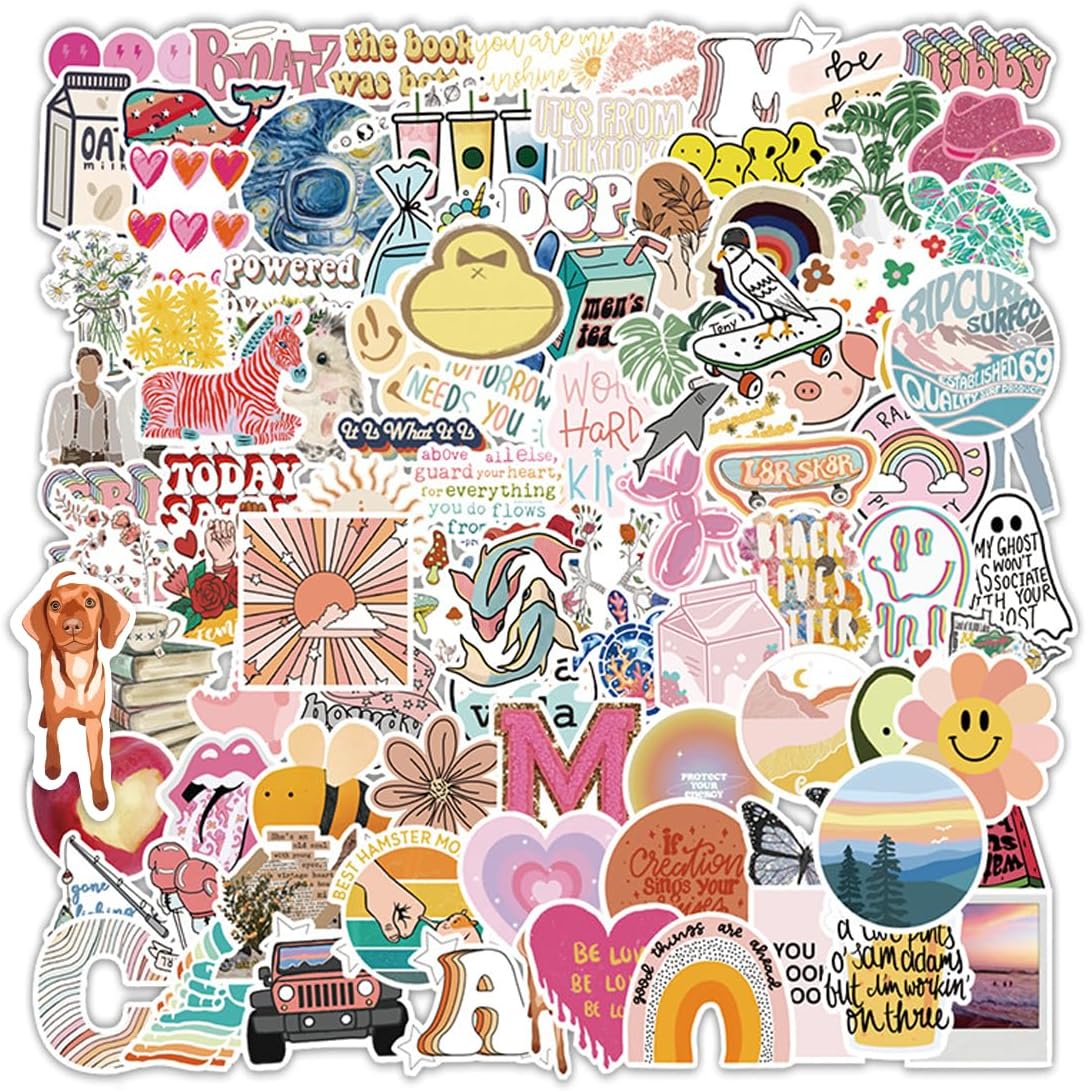 100 Adesivi Graffiti Moda, Pacchetto Decalcomanie Logo Per Laptop, Skateboard, Auto, Bagagli - Foto 2