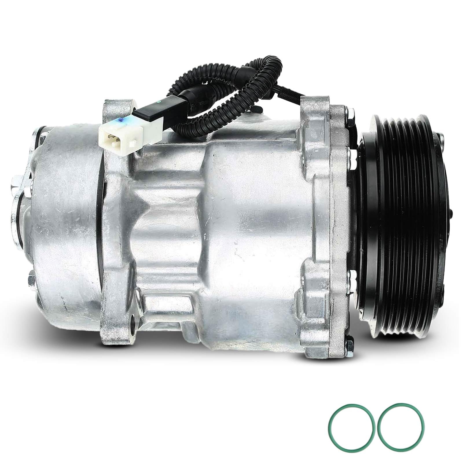 Frankberg Compresor de aire acondicionado 6453.EY | Compatible con: Plataforma/chasis Partner 5 G, 406 Descanso 8E/F, Xsara N1, Plataforma plana/chasis Boxer 244