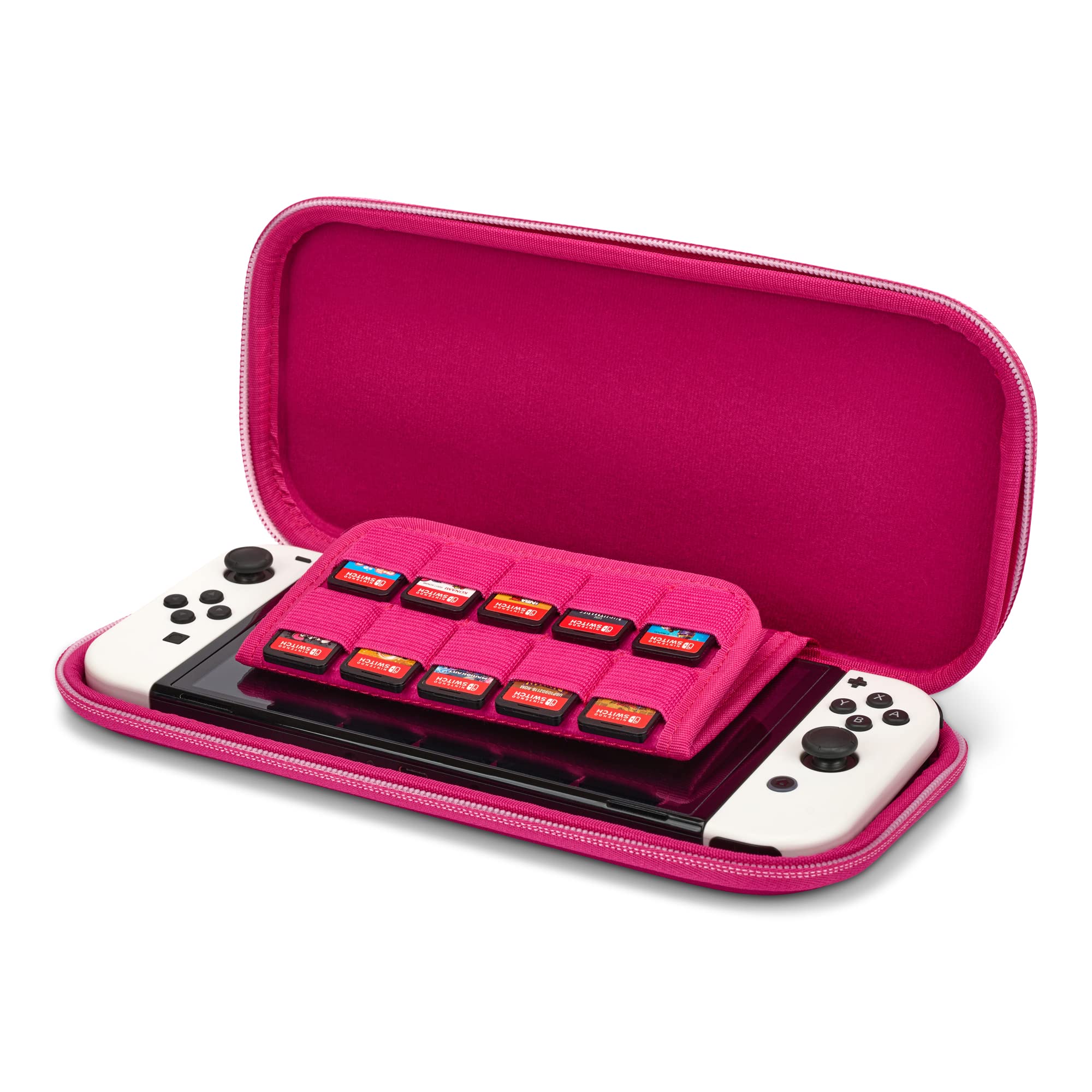 Custodia sottile PowerA per Nintendo Switch - Switch Lite o modello OLED, custodia protettiva, custodia per consolle, accessori, memoria, licenza ufficiale : Tie Dye Charizard
