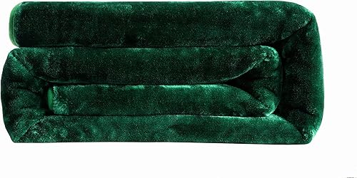 Vista 22 de Chezmoi Collection, cobija de visón sintético, estilo coreano, una capa gruesa y pesada, 8 onzas, tamaño Queen 90 x 92 in, Poliéster & Mezcla