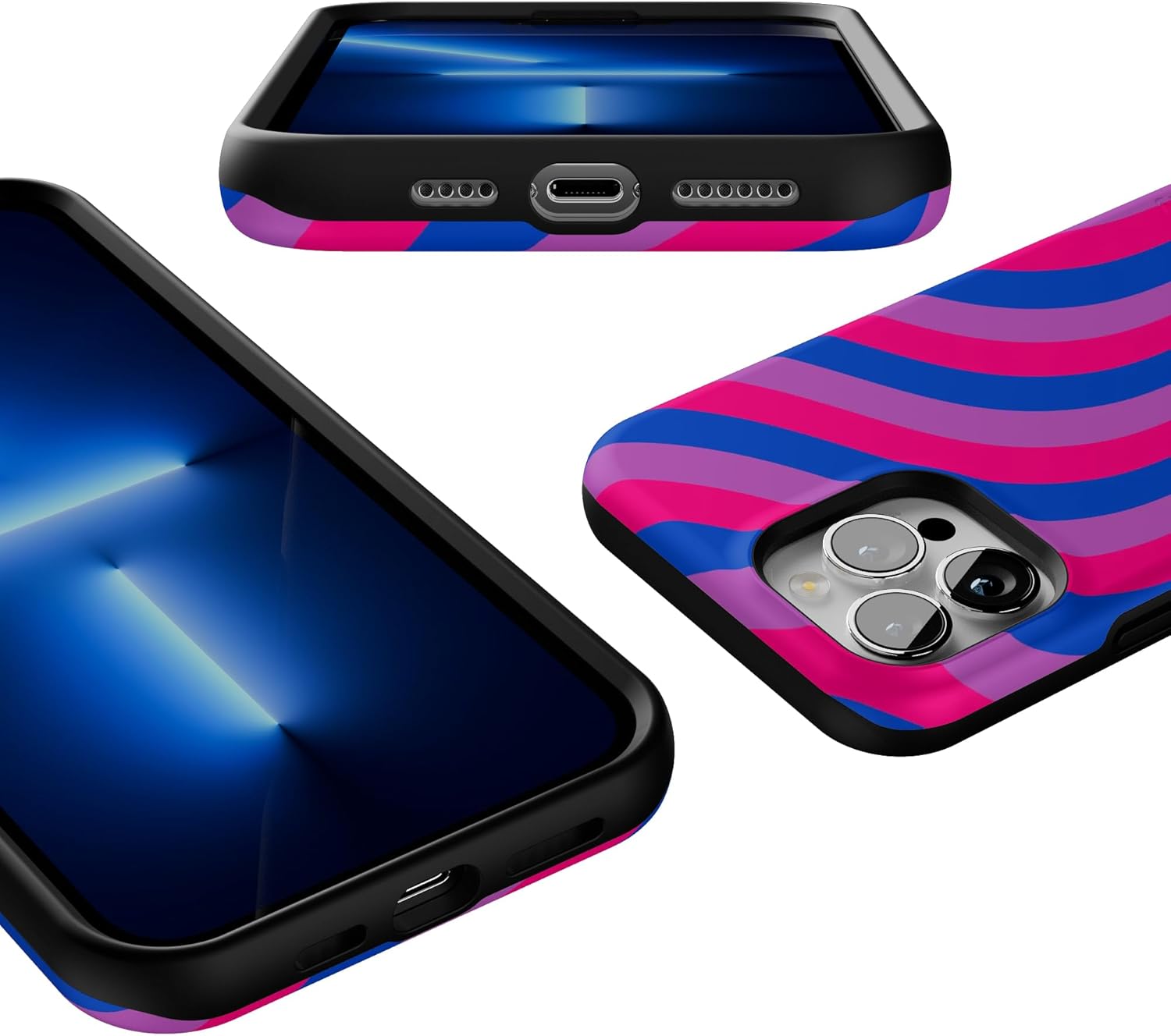 Casely iPhone 13 Pro Max Case | Love Wins | Pride | Bold Protective Design | Compatible with MagSafe