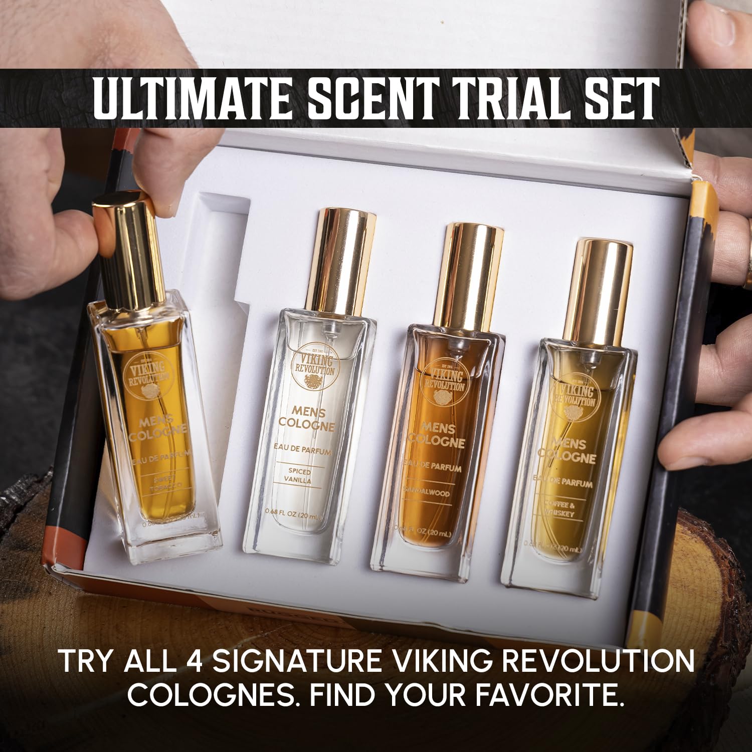 Viking Revolution Cologne Sampler Set - 4 Fragrances -2