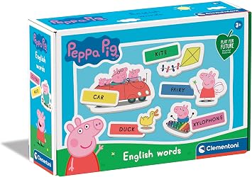 Clementoni - 16738 - English Peppy Pigs for Children from 3 Years Old