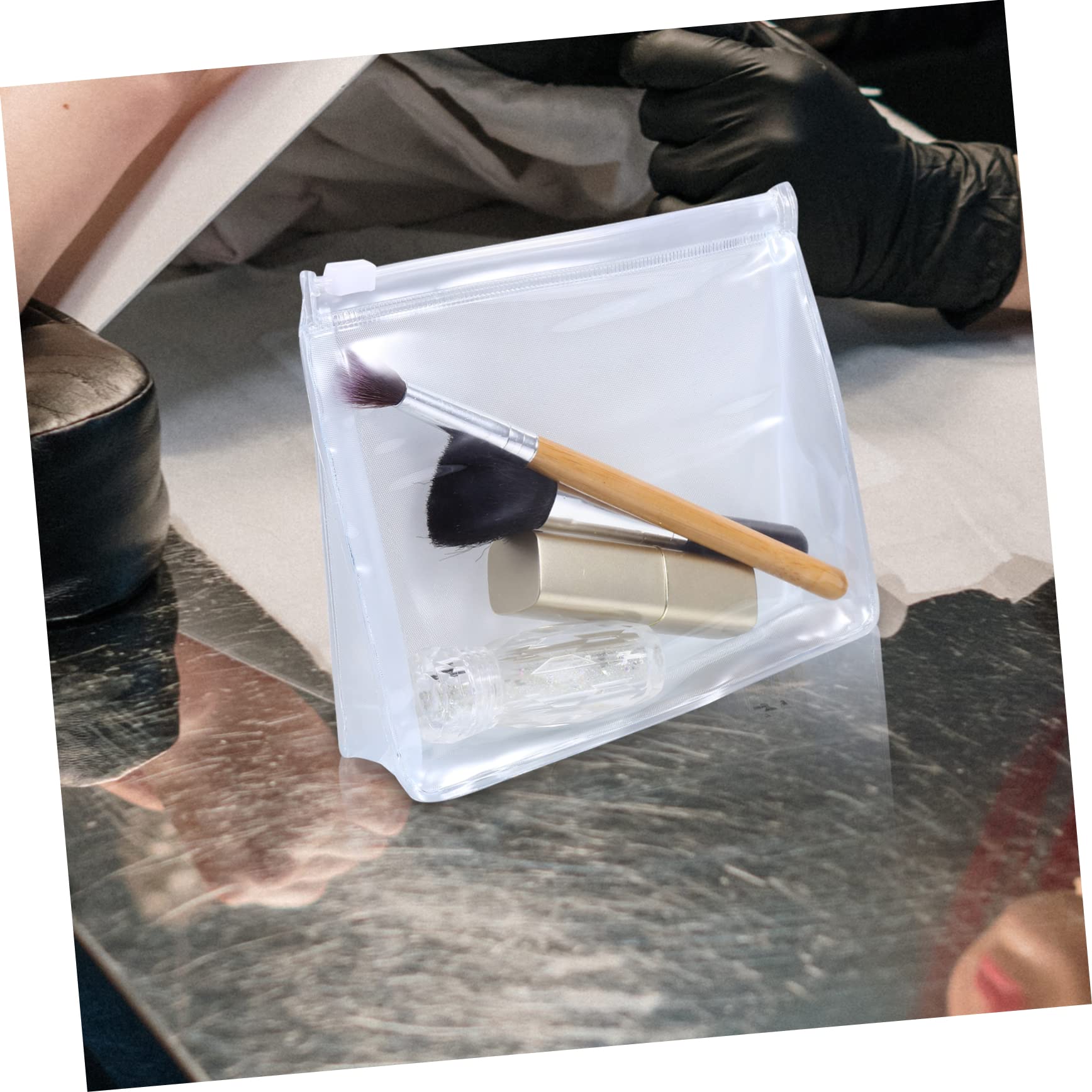 Ipetboom 2 Set Di Borsa Da Viaggio Per Cosmetici E Articoli Da Toeletta Borsa Per Il Trucco Con 10 Scomparti Leggeri Per Organizzare 10 Pezzi * 2