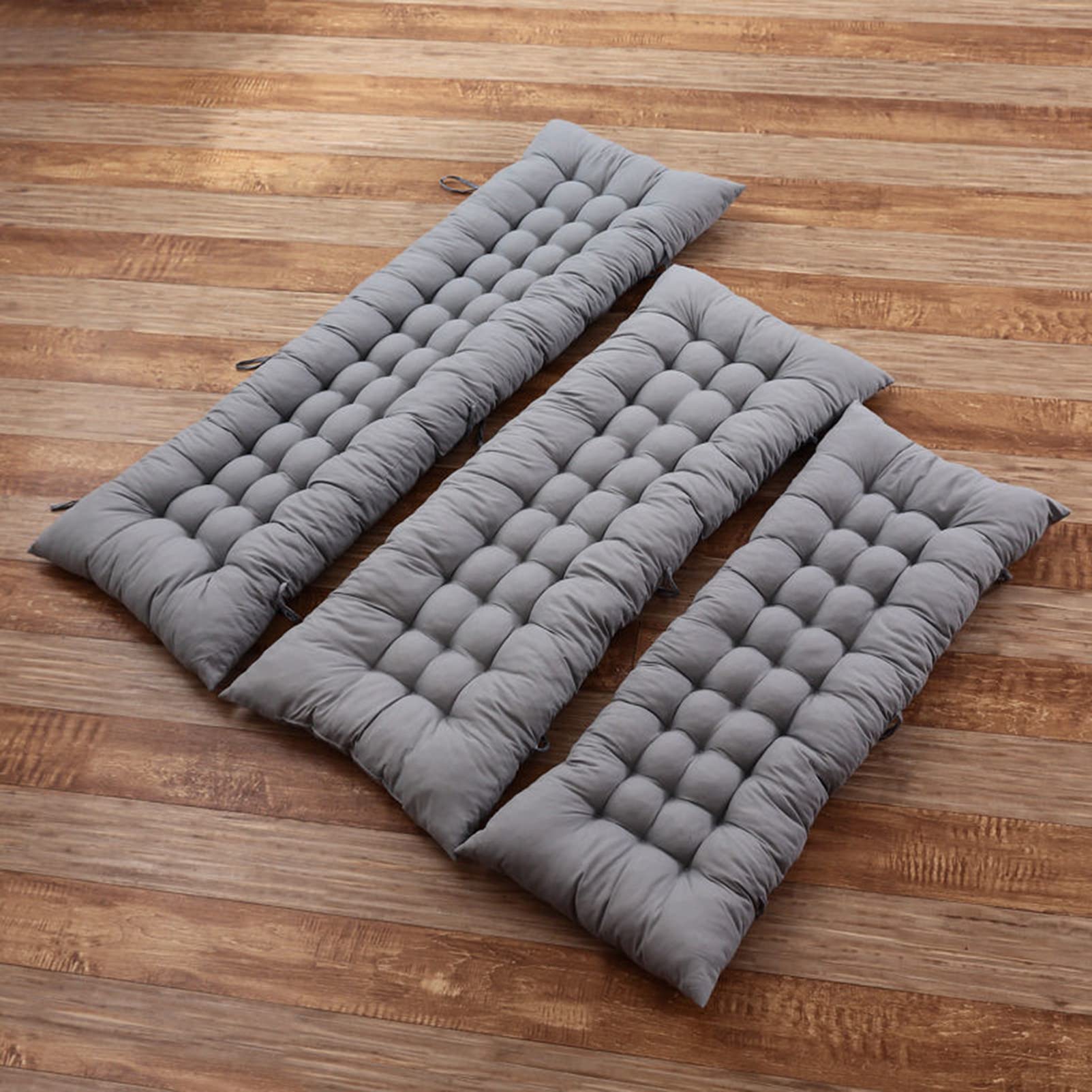 Wygodna 53 x 160 cm wyściełana poduszka na krzesło wypoczynkowe, miękka poduszka na krzesła bujane, idealna do relaksu na świeżym powietrzu i akcesoriów do mebli tarasowych.