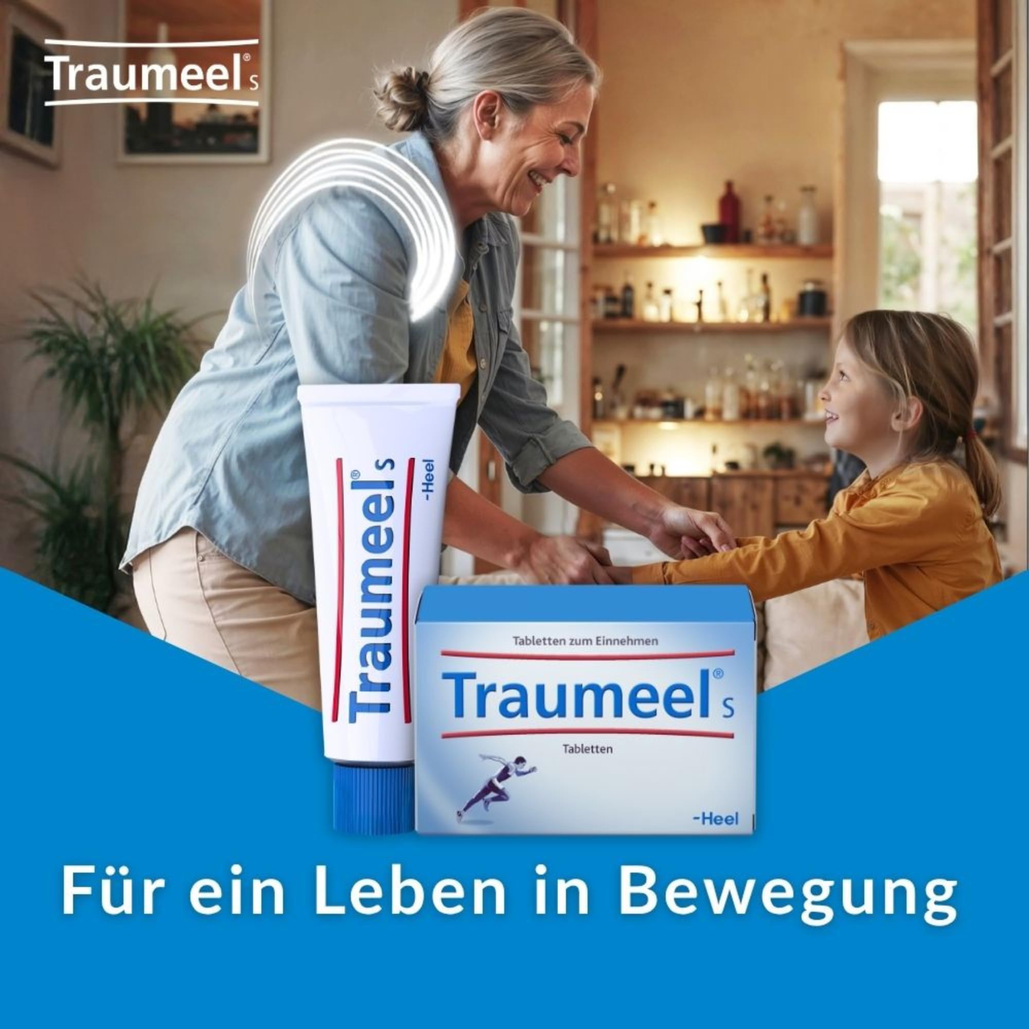Traumeel Bundle Creme 100g + 50 Tabletten - Fit für Sport und Alltag mit der Kraft aus der Natur. Natürliches Arzneimittel zur Unterstützung der körpereigenen Regeneration. Für ein Leben in Bewegung!