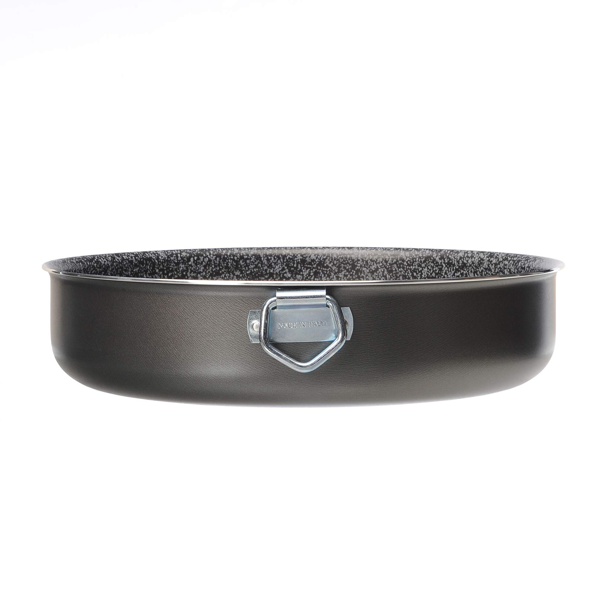 alluflon Tradizione Italia Tortiera, Alluminio, Nero, 28 cm