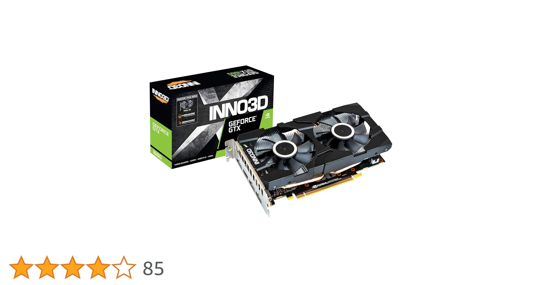 Amazon.in: Buy INNO3D pci_e GEFORCE GTX 1660 Twin X2 6GB GDDR5