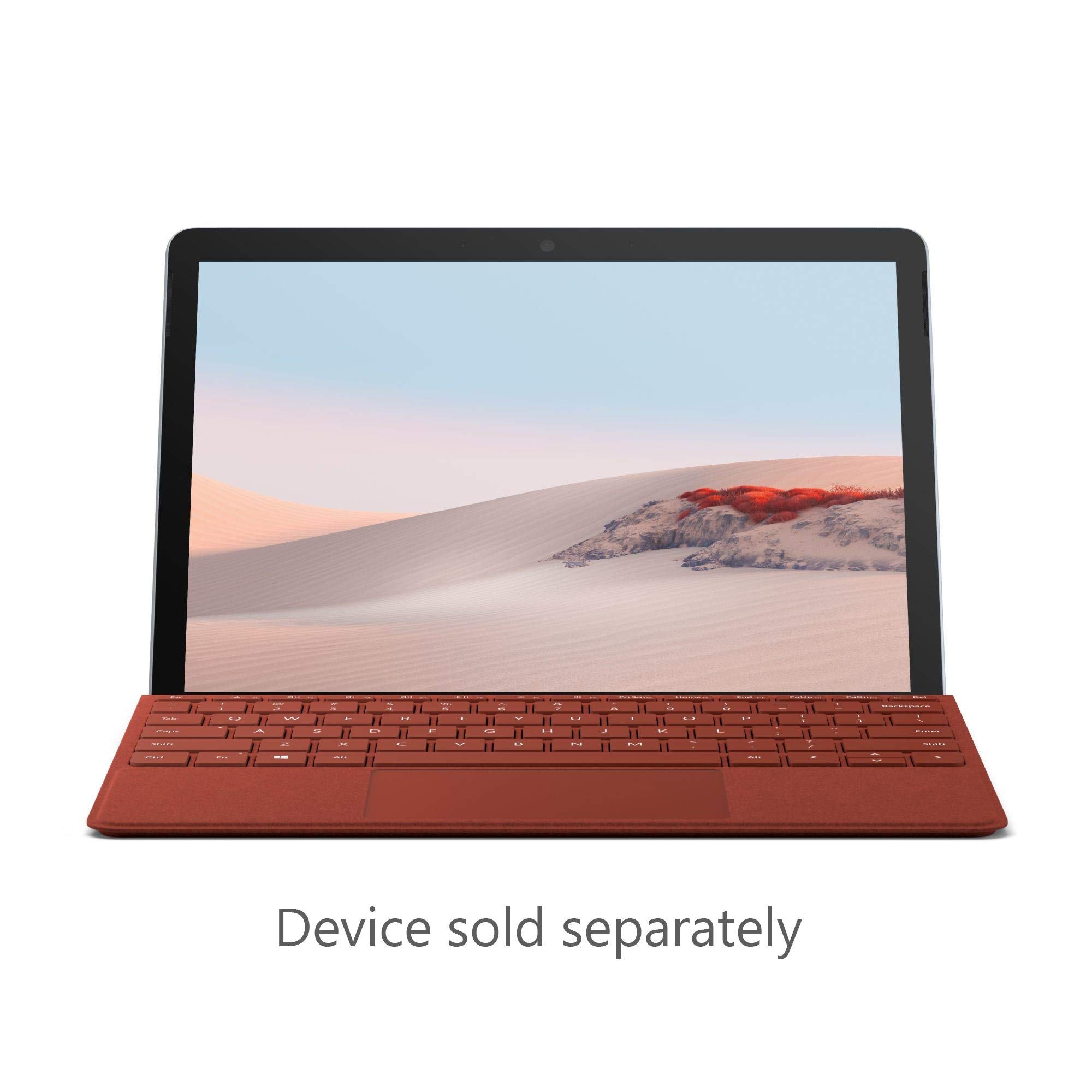 Microsoft Surface Go2 ou Go3 - Type Cover - Clavier Rouge