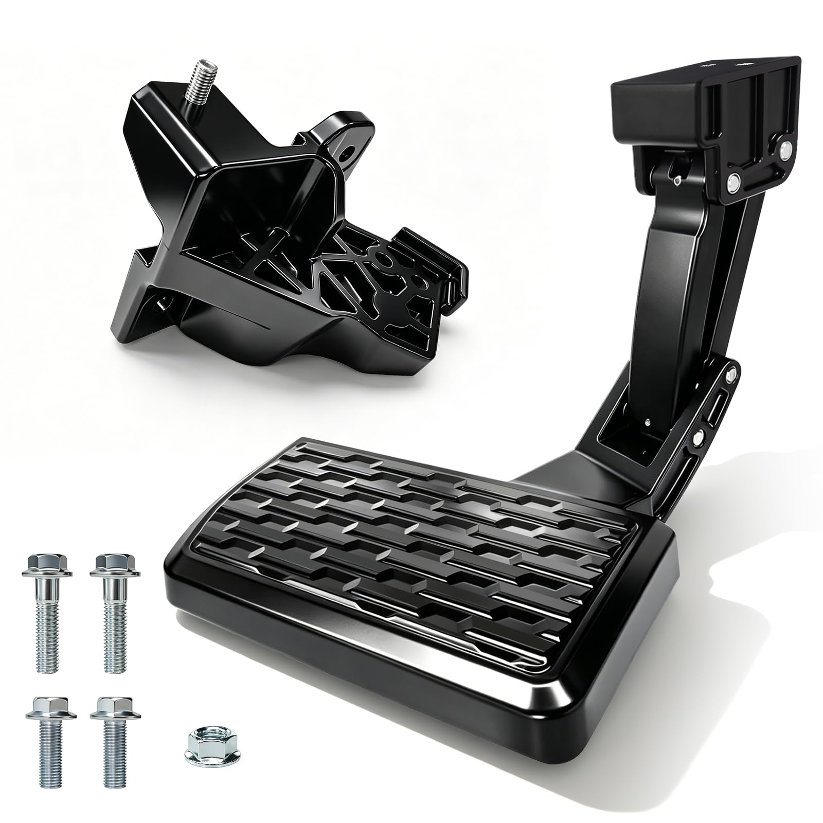 Photo 1 of One-Piece Aluminum Rear Bed Step Compatible with Toyota Tundra 2022-2026
