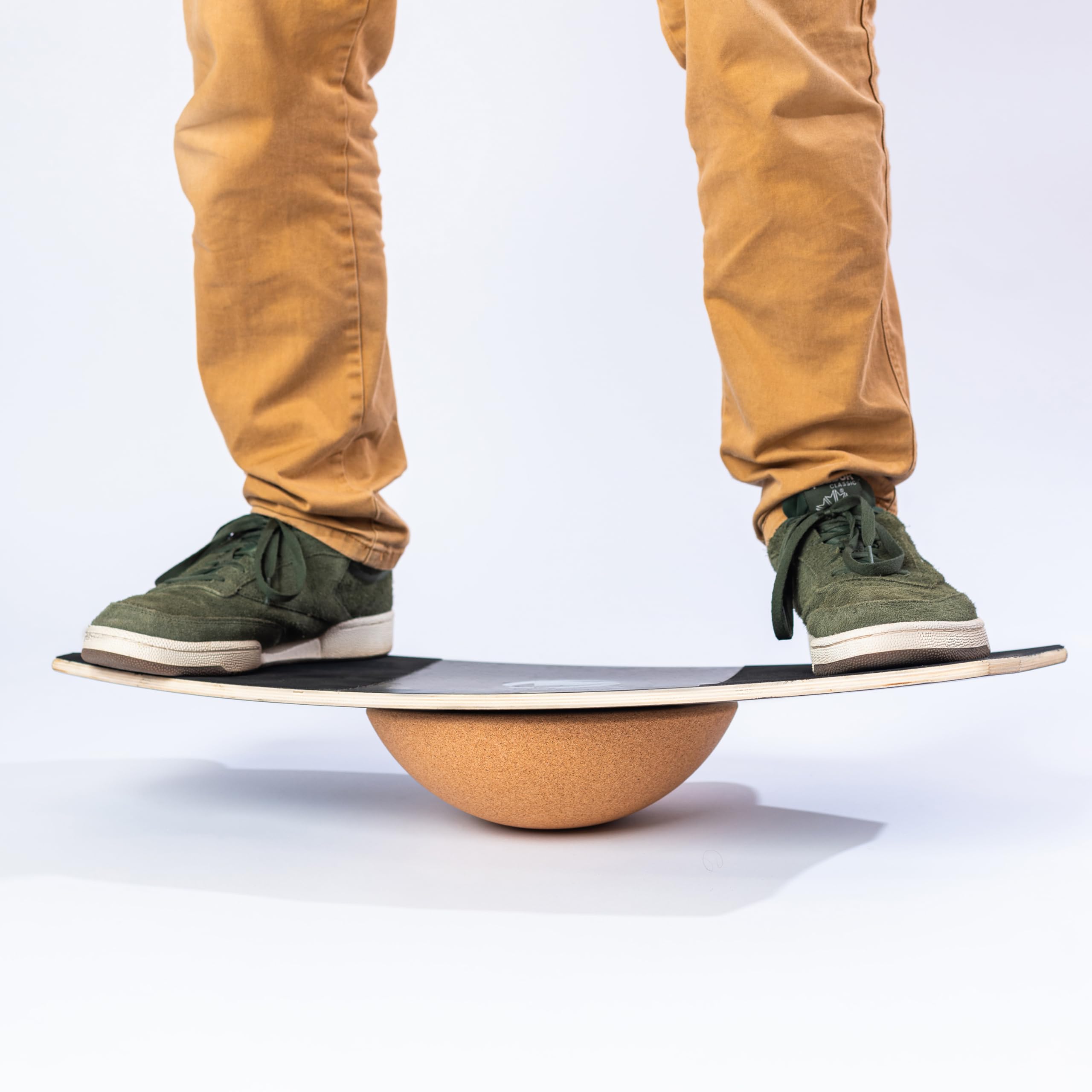 Premium Kork-Halbkugel aus Portugal – Nachhaltiger Balance-Trainer für Fitness, Yoga & Reha – Ideales Zubehör für Balance Boards (Indoor & Outdoor)