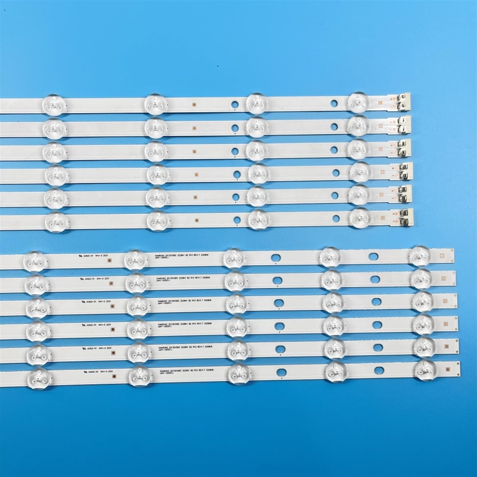 Striscia LED Compatibile for TV da 65" D3GE-650SMB-R1 D3GE-650SMA-R3 2013SVS65 3228 N1 BN96-34562A BN96-34563A UN65H6203 UN65EH6000 UN65FH6001