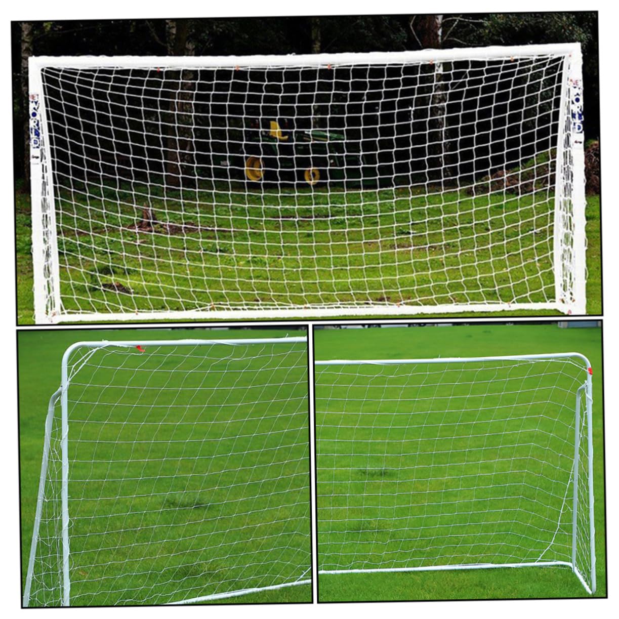 INOOMP Rete da Calcio di Ricambio per Ragazzo Ragazza, Fibra di Polipropilene, Sottile, Facile da Montare e Trasportare, per Allenamento in Giardino