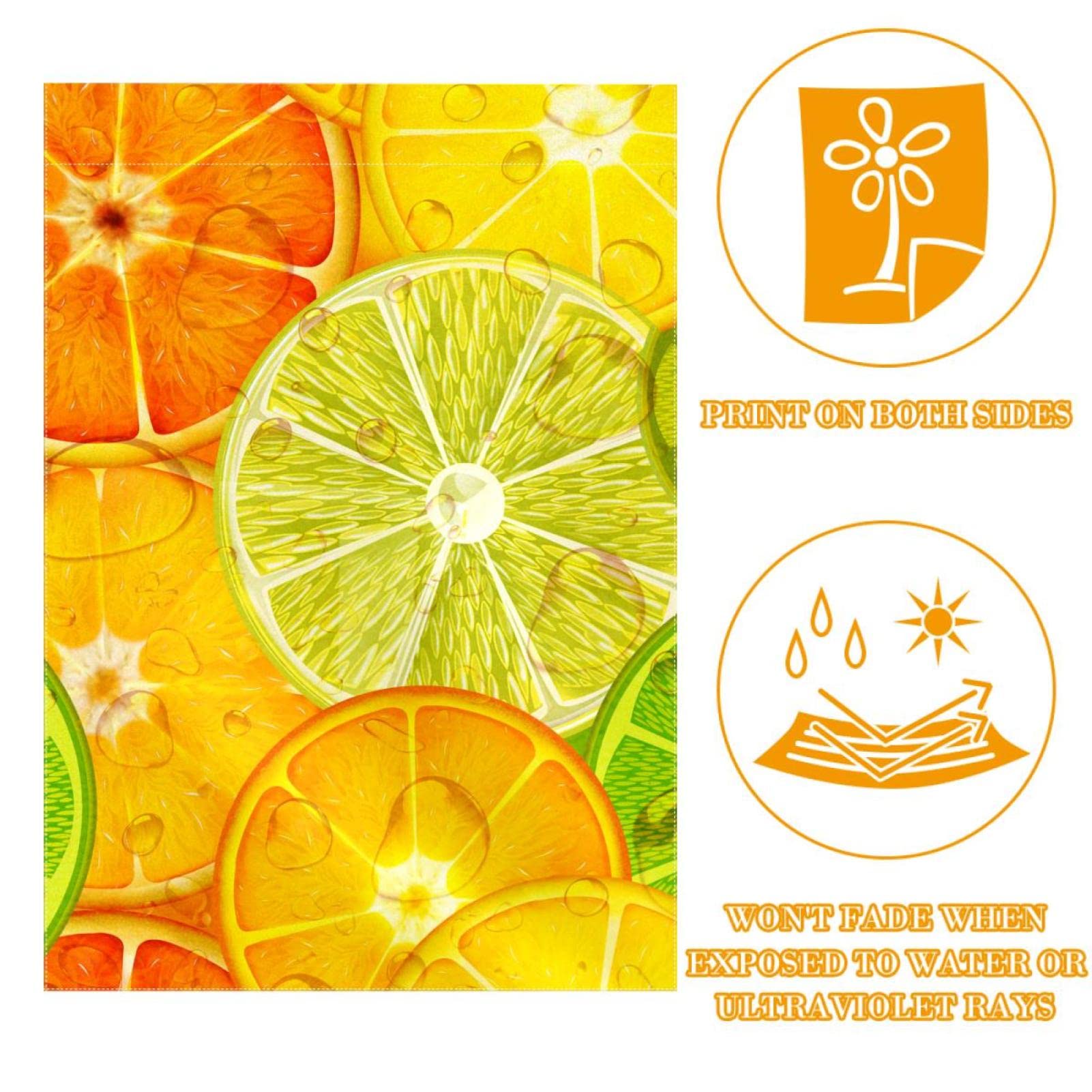 JULMELON Frühlingsgartenflagge – Doppelseitig, 30,5 X 45,7 Cm, Wetterfest & Farbenfroh Für Draußen