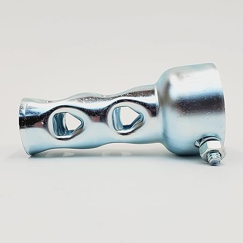 Miniatura 2 de Deflector de escape corto de 4 pulgadas para tubos de escape y silenciadores de 2 pulgadas de diámetro exterior  Reductor de ruidosilenciador  Se