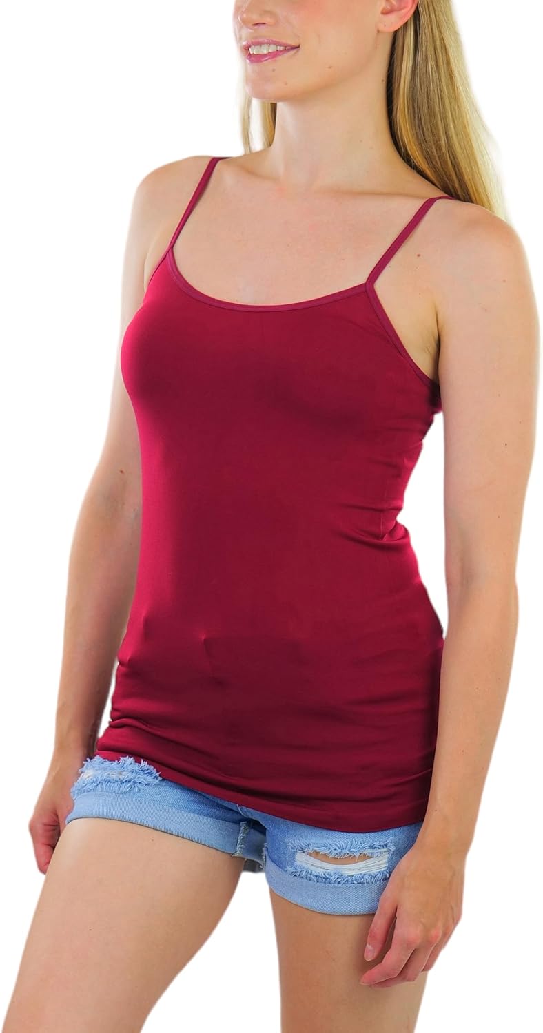 ToBeInStyle Women's Adjustable Spaghetti Strap Cami-Dress - Image 6