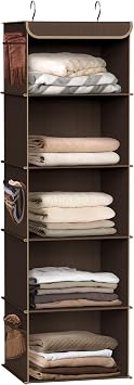 5 Shelf Hanging Closet Organizer