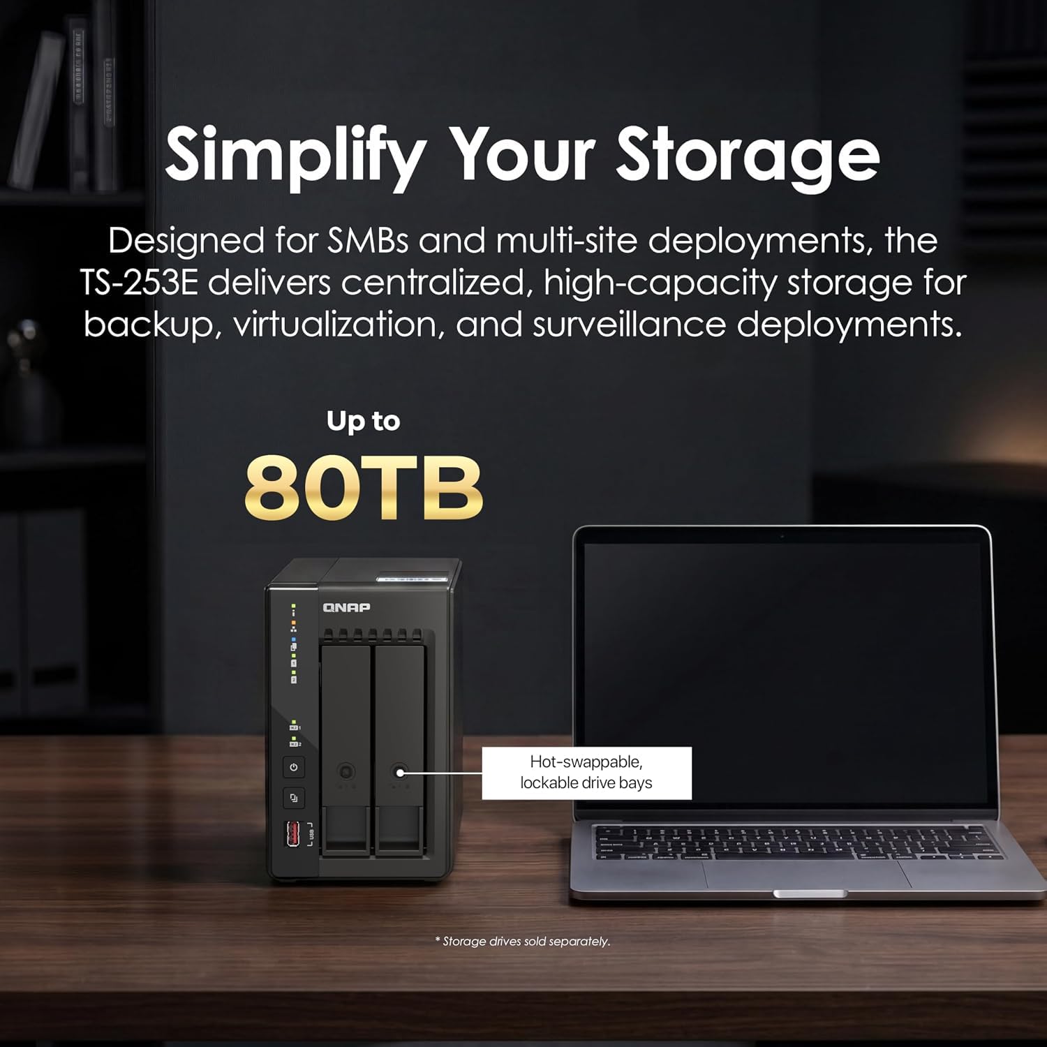 QNAP TS-253E NAS - Compact & Powerful Storage -3