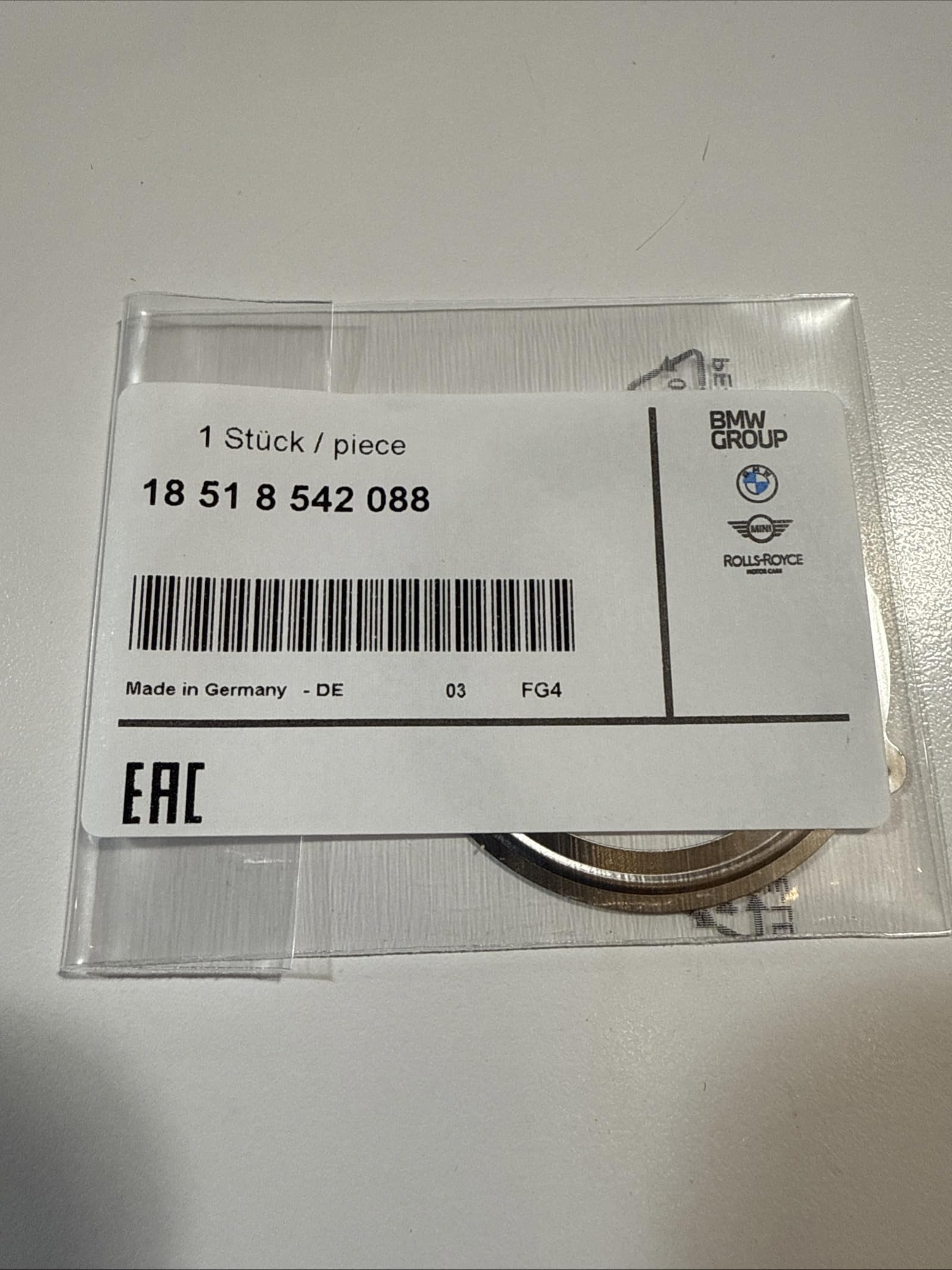 Amazon.com: BMW Drain Plug Gasket Ring 07119963252 : Automotive