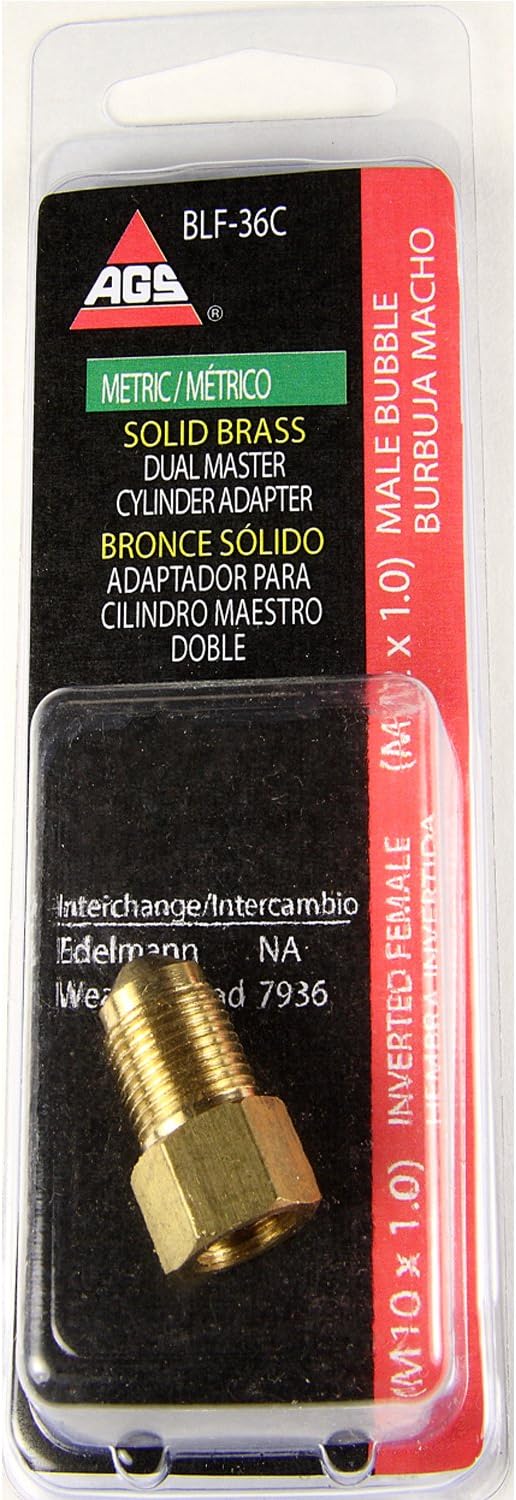 AGS BLF36C Brake Line Fitting Automotive