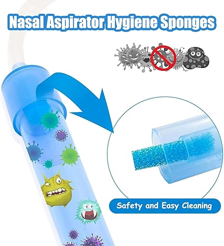 Miniatura 2 de Esonto Paquete de 200 filtros de higiene de aspirador nasal de alta calidad repuesto para filtro de aspirador nasal NoseFrida libre de BPA ftalatos