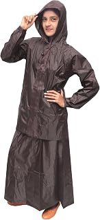 Goodluck Women's Raincoat & Skirt Suit Set Price In India