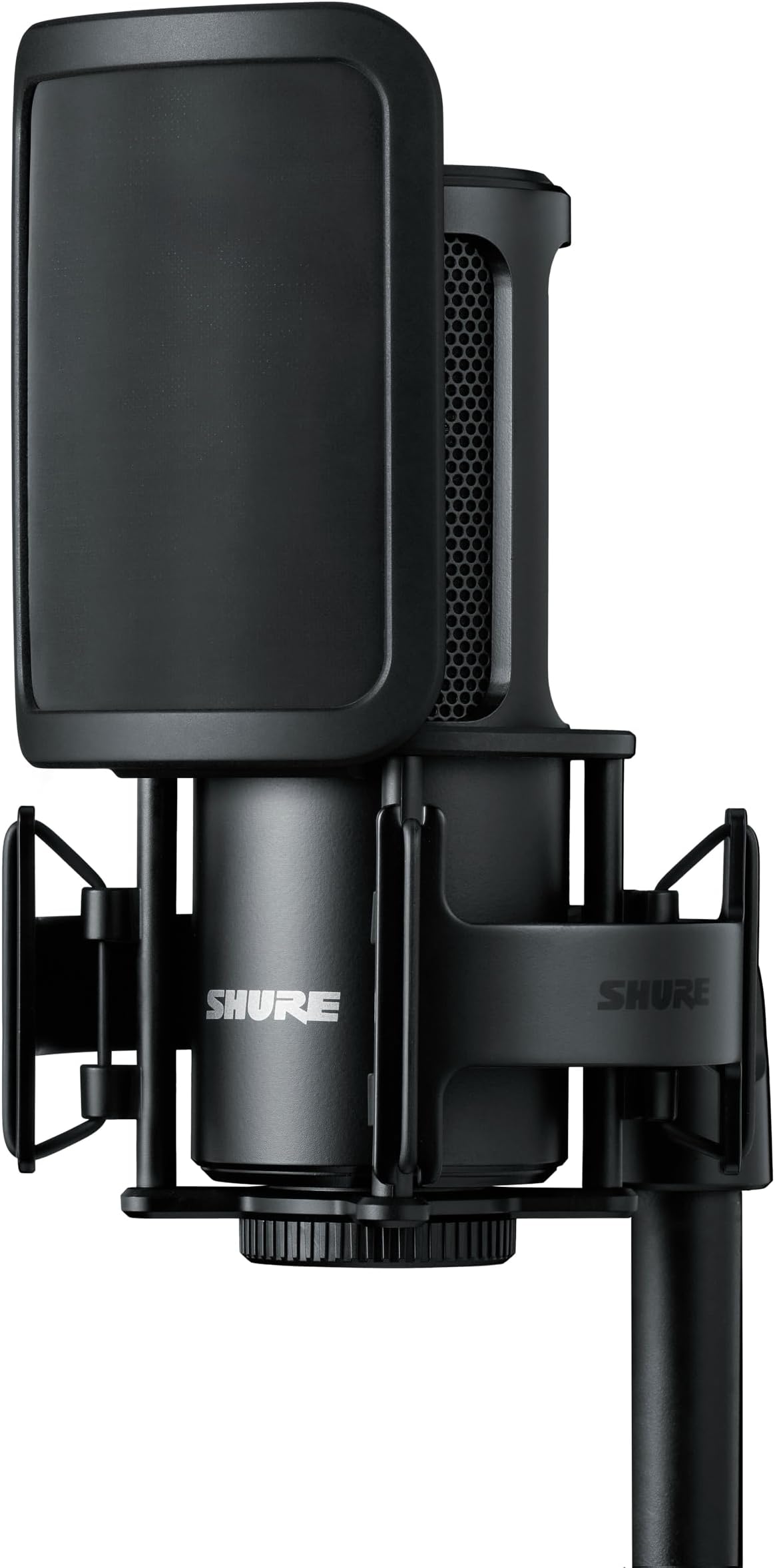 SM4 Studio Recording Microphone Kit, XLR Home Studio Condenser Mic with Mix-Ready Audio - All-Metal Construction, Includes Detachable Magnetic Pop Filter & Shock Mount (SM4-K-KIT)