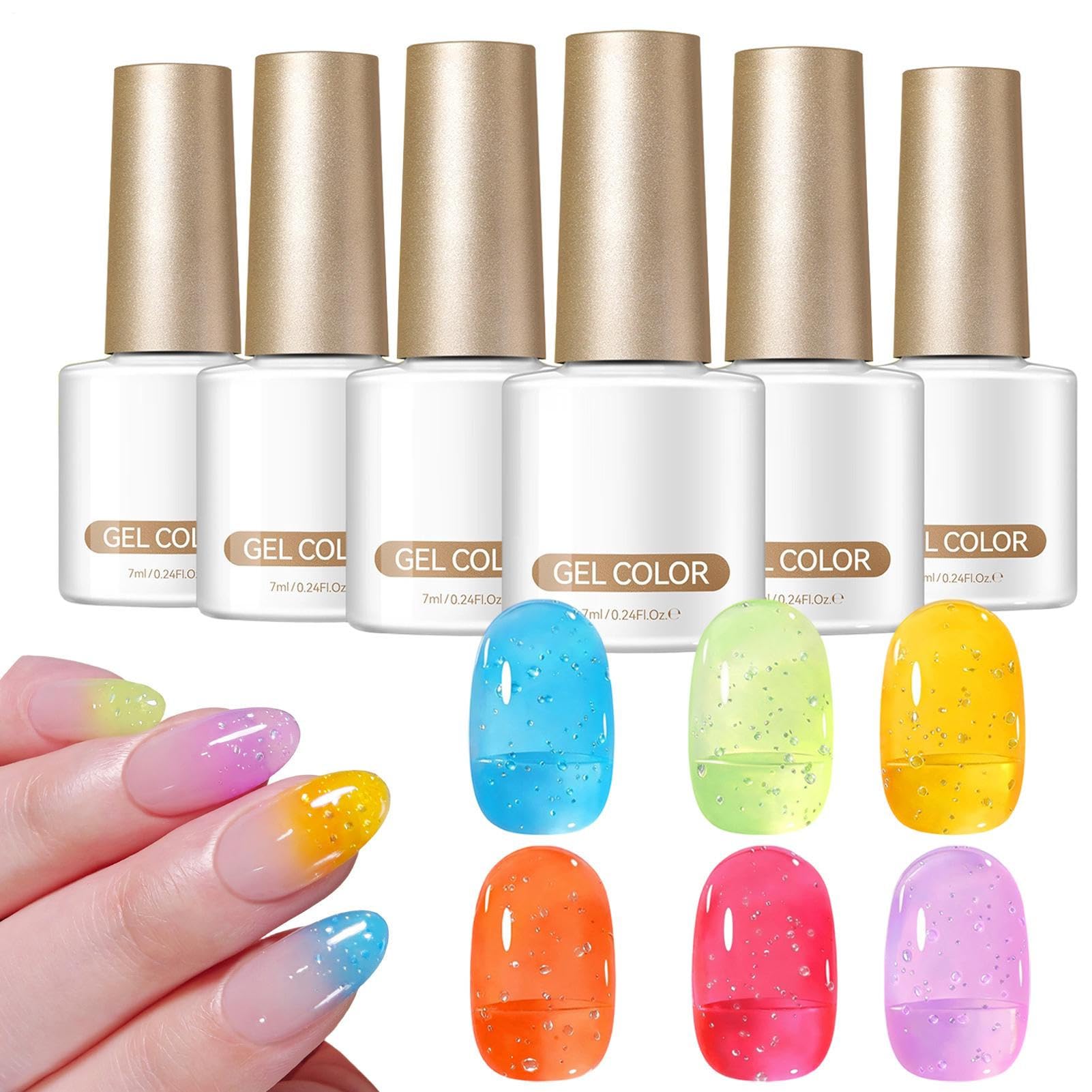 Gel de uñas de larga duración para manicura en casa y salón de belleza 8