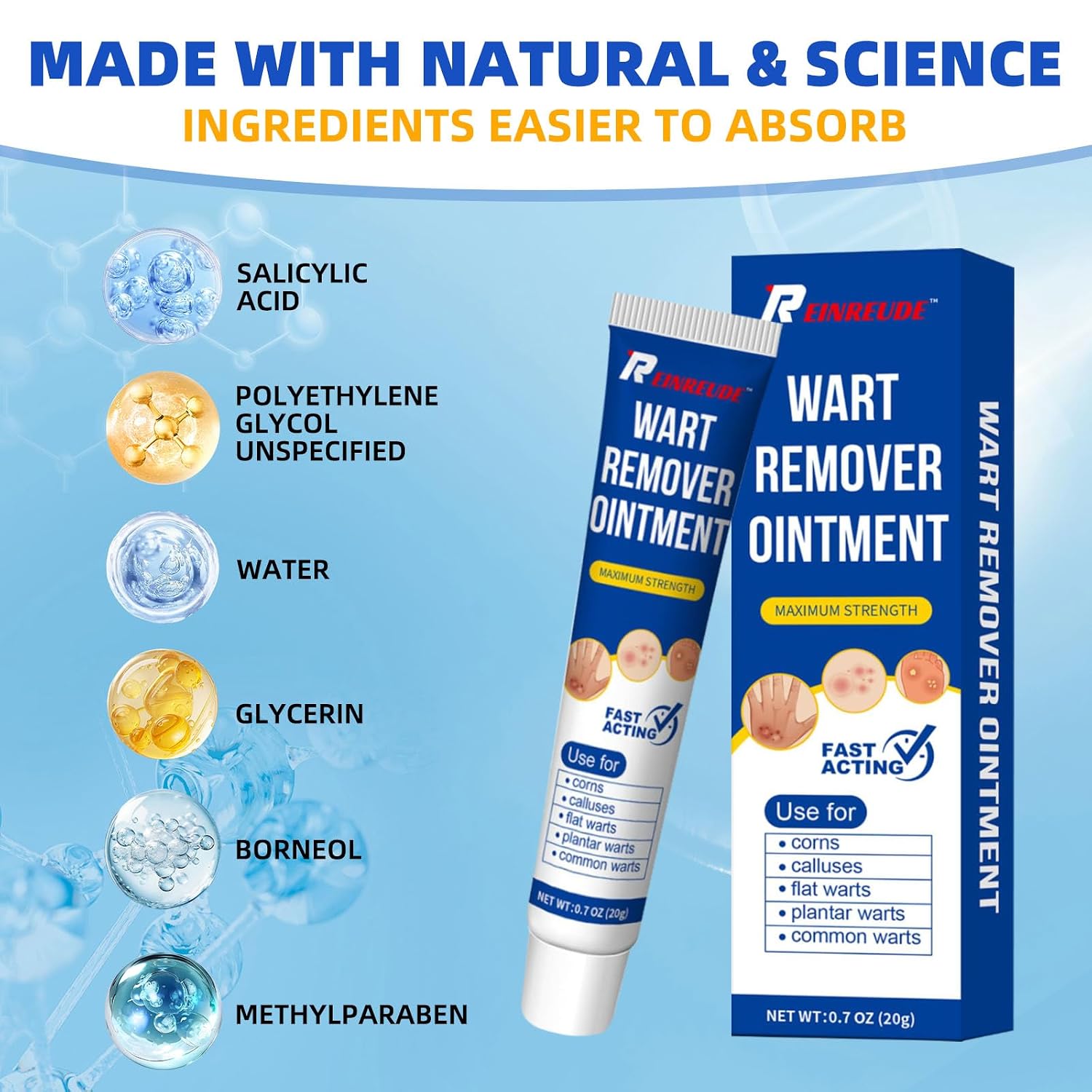 Skin Tag Remover: compound w wart remover & genital wart remover(2-Pack)