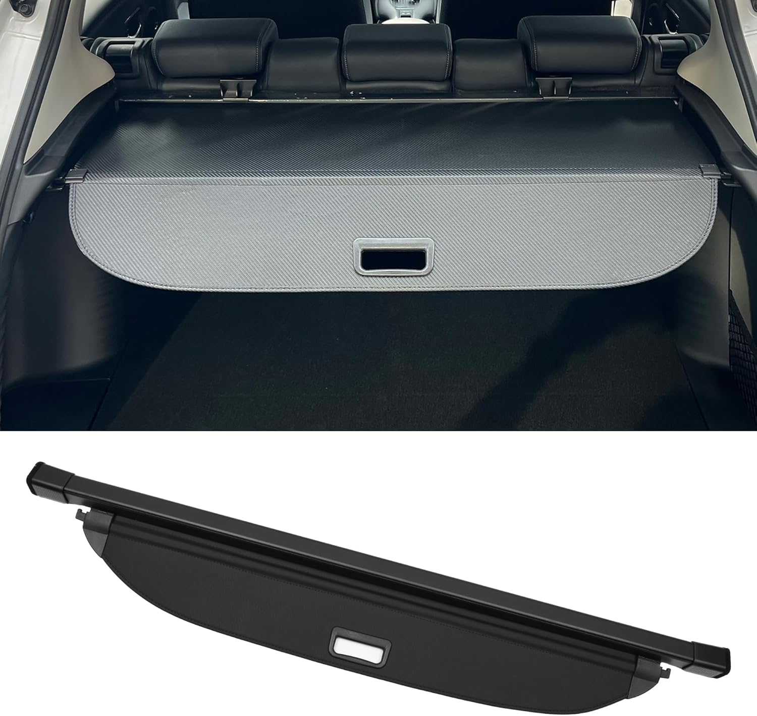 PANXUC Rear Boot Cargo Cover Curtain For Kia Sorento 2016-2020, Trunk Retractable Cargo Cover Shield Shade Curtain Partition Board Privacy Blinds