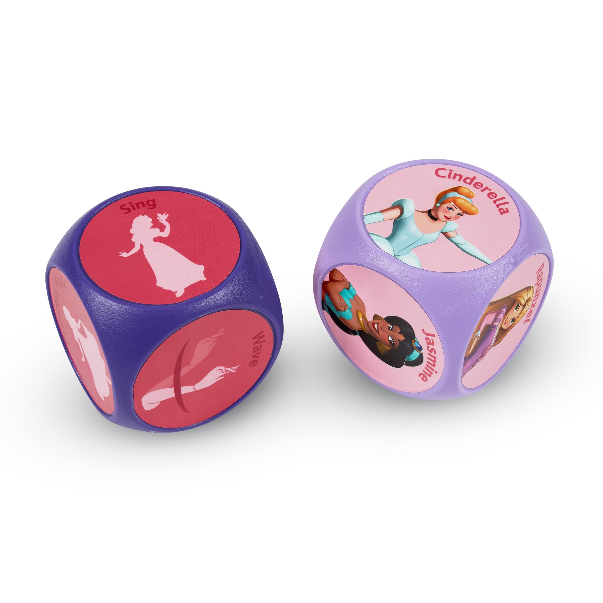 Disney Princess Dice Imagination Act Out The Action Game | Noche de juegos familiares para todas las edades | Diversión creativa y atractiva para todos, con princesas de Disney con 36 combinaciones