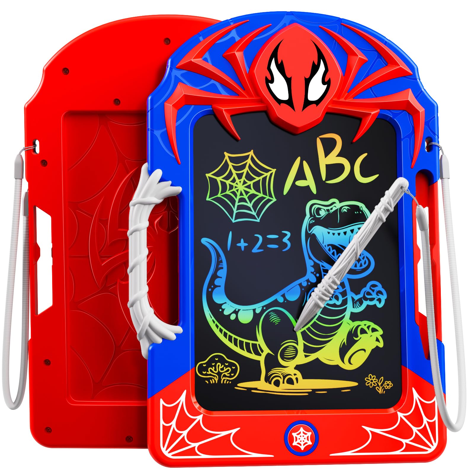 Kidluna Lavagna Magica per Bambini Matita Web & Maniglia, Spider Giocattolo Regali di Compleanno di Natale per Bambini 3-12 Anni Giochi Educativi Regali Bambino 3 4 5 6 7 8 9 10 Anni per Bambini