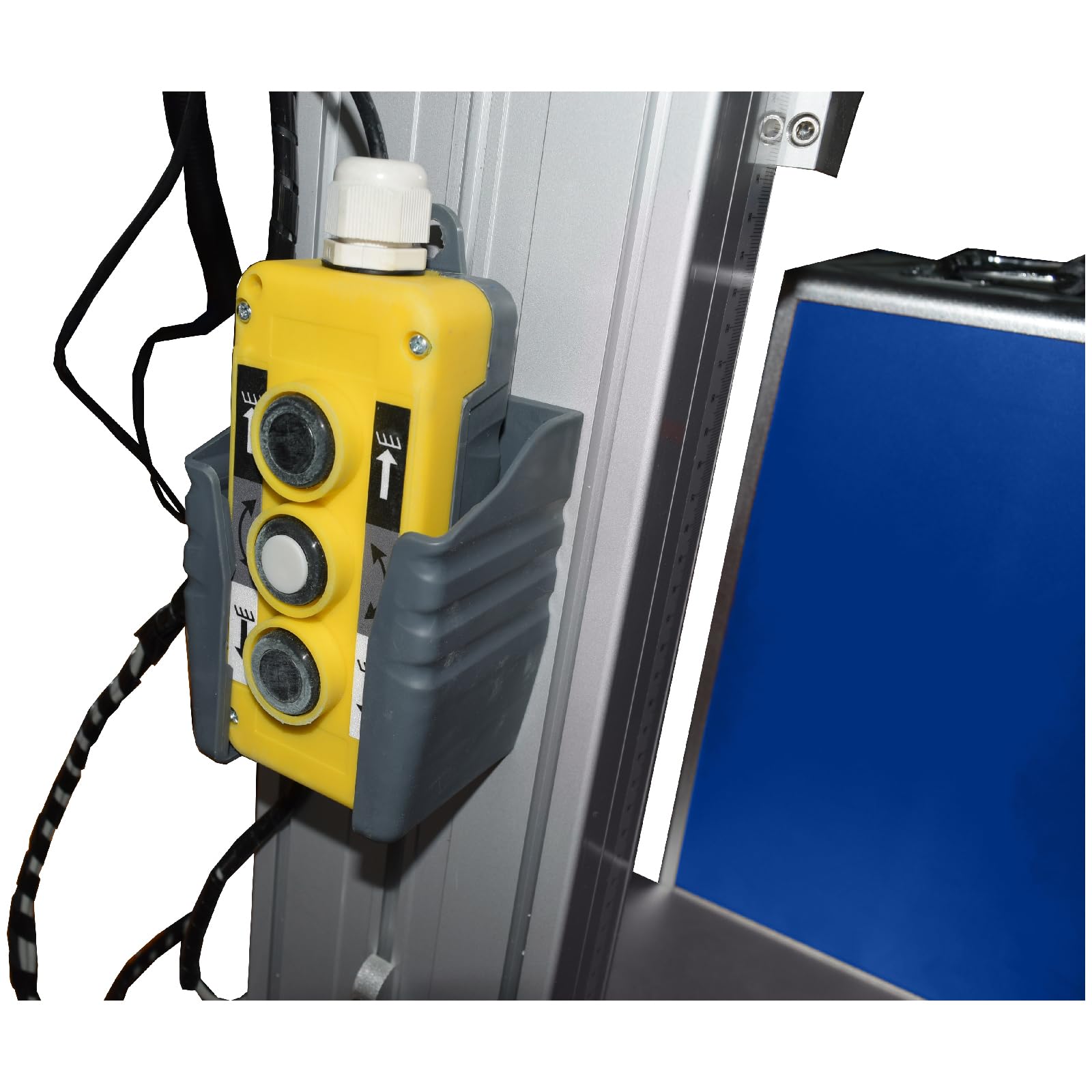 50W 30X30cm Autofocus Fiber Laser Marking Machine Marquage à Fibre Laser