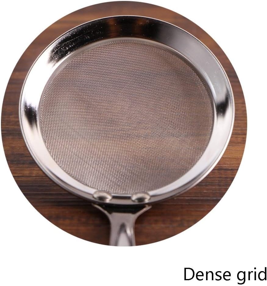 Leaky Spoon Multi-Functional Slotted Spoon Soup Strainer Hot Pot Skimmer Stainless Steel Fine Mesh Strainers,Skimmer Spoon Food Strainer Colander, 20010125