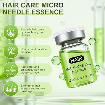 AlphaInfuse Hair Growth System Alpha Infuse Hair Regrowth Solution Alpha Infuse Micro Needle Infusion Solution Pain Free Micro Infusion Technology for Fast Regrowth Strengthens Roots