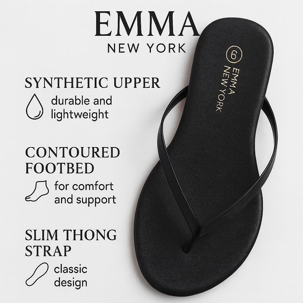 Summer Sandals Flip Flops for Women Vegan Leather Thong Trendy 2025 Dressy Cute Silver - Image 4