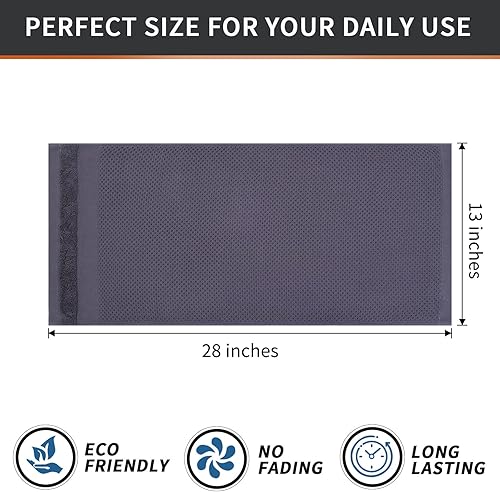 Miniatura 5 de Homaxy Toallas de cocina 100% algodón con tejido de gofre, 13 x 28 pulgadas, súper absorbentes y lavables a máquina, para secar platos, paquete de