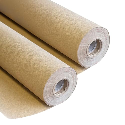 Pack de 2 Toiles de paillage Papier Autodégradable Kraft 0.9