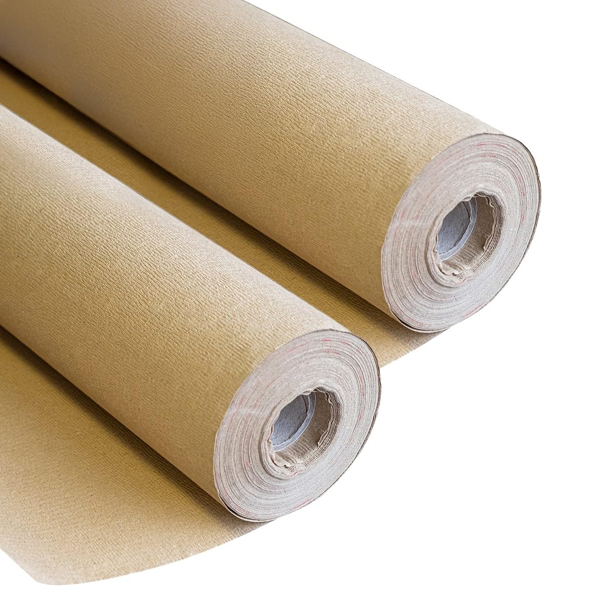 Pack de 2 Toiles de paillage Papier Autodégradable Kraft 0.9 x 20m Paillage pour Jardin Anti Mauvaises Herbes 100% Cellulose