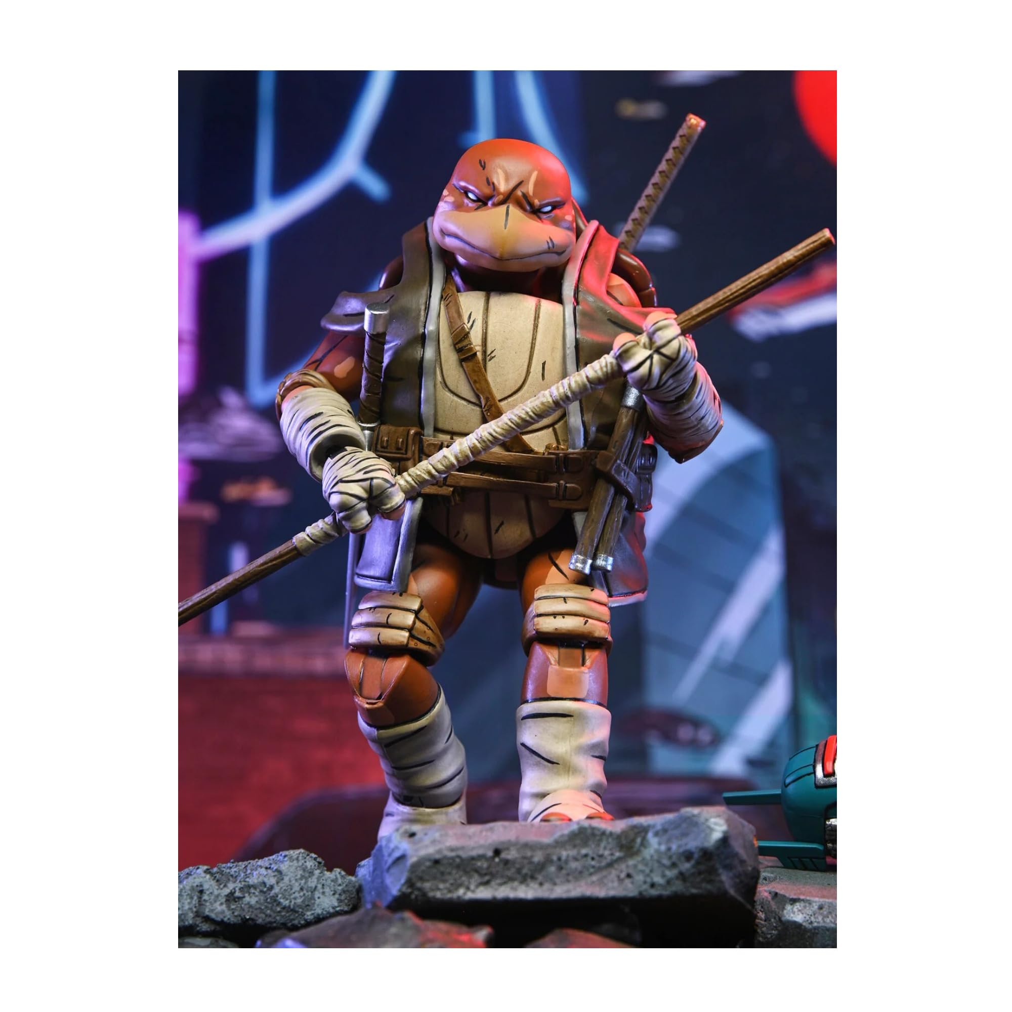 Teenage Mutant Ninja Turtles Ultimate Moja (The Last Ronin) Figura de acción de 7 pulgadas
