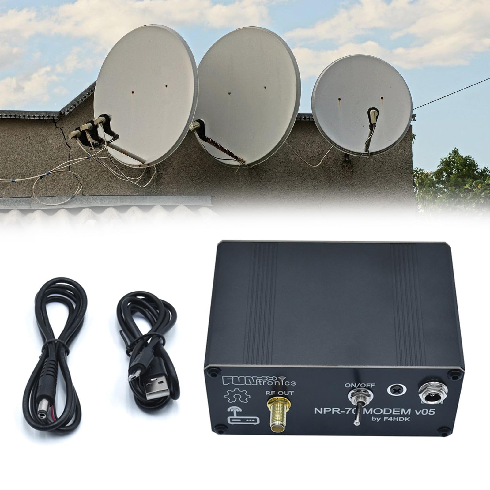 Componente del ricetrasmettitore con velocità dati veloce di 65 kb/s, ricetrasmettitore integrato per applicazioni radio Greenhorn. Conforme alle normative legali per radio maiale