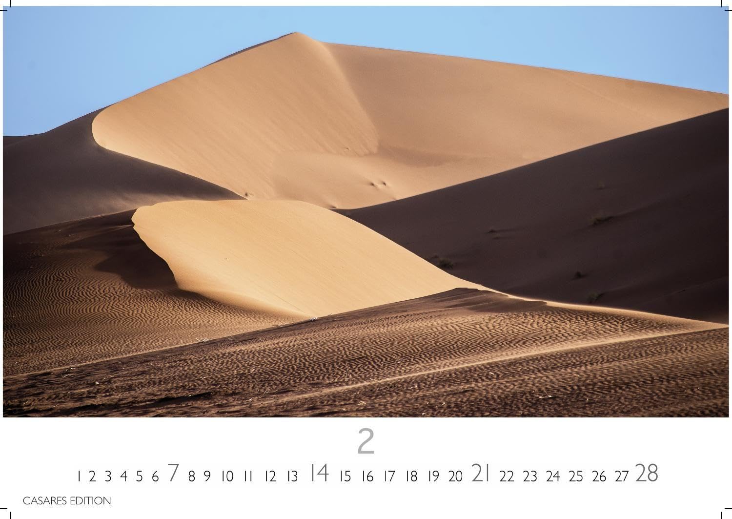 Sahara Kalender 2027 - Wandkalender | Fotokalender Afrika 35x50 cm - . mit 12 brillanten Fotos der Wüste