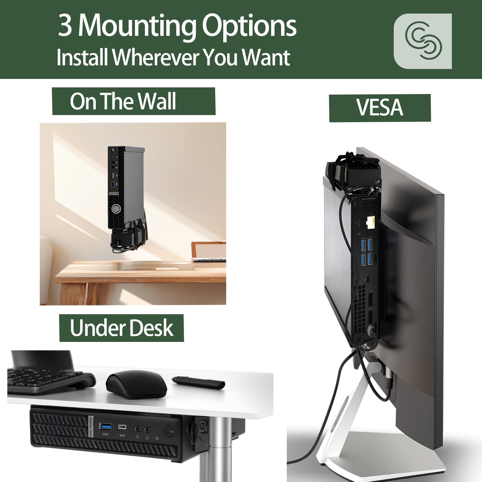 (未使用･未開封品)　レノボ・ジャパン ThinkCentre Tiny アンダー・デスク・マウント・ブラケット 0B47097 60wa65s Lenovo Under Desk Mount Bracket for ThinkCentre Tiny PC 0B47097
