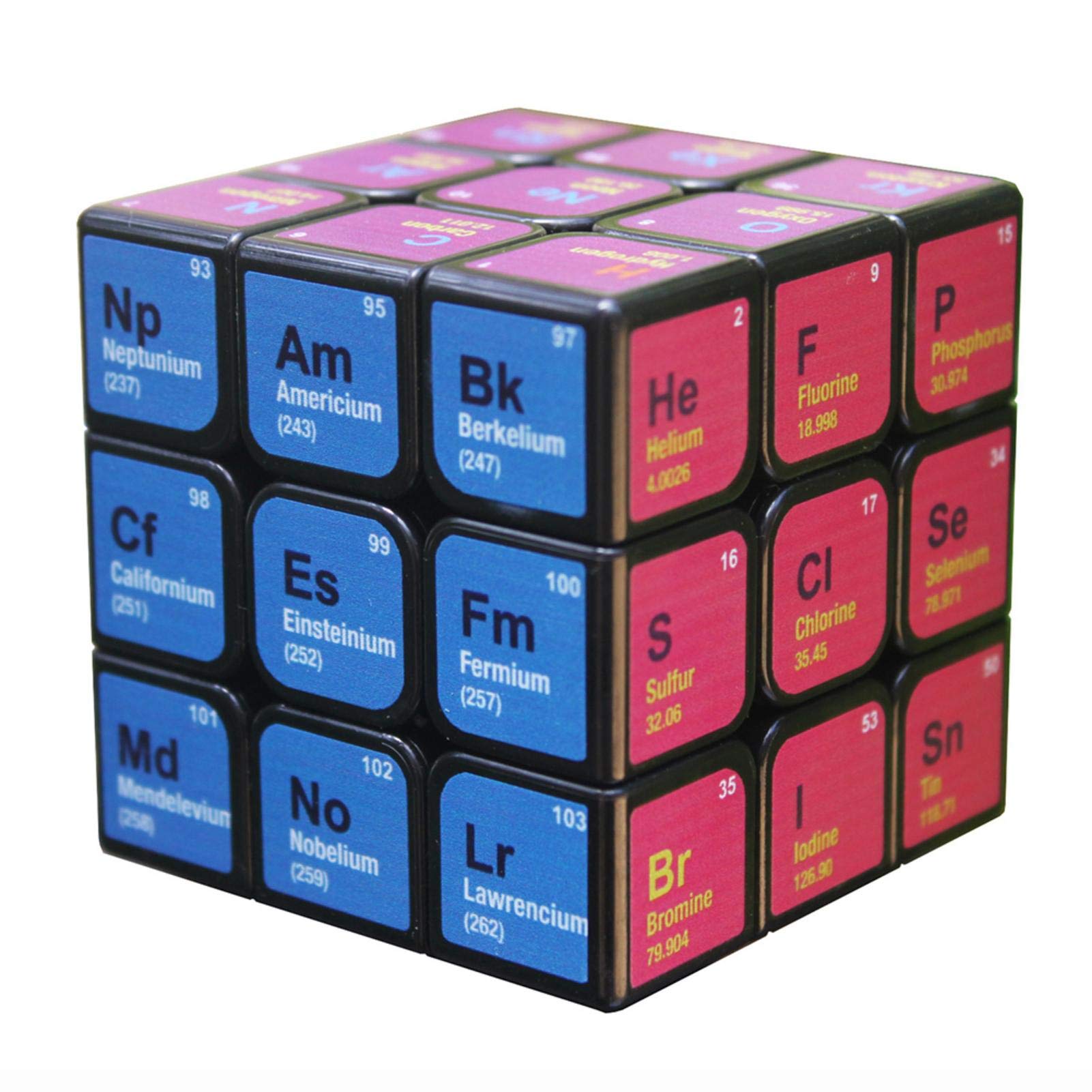 Riosupply ABS Periodic Table Cube, 3rd-Order Learning Formula for Chemistry Lovers
