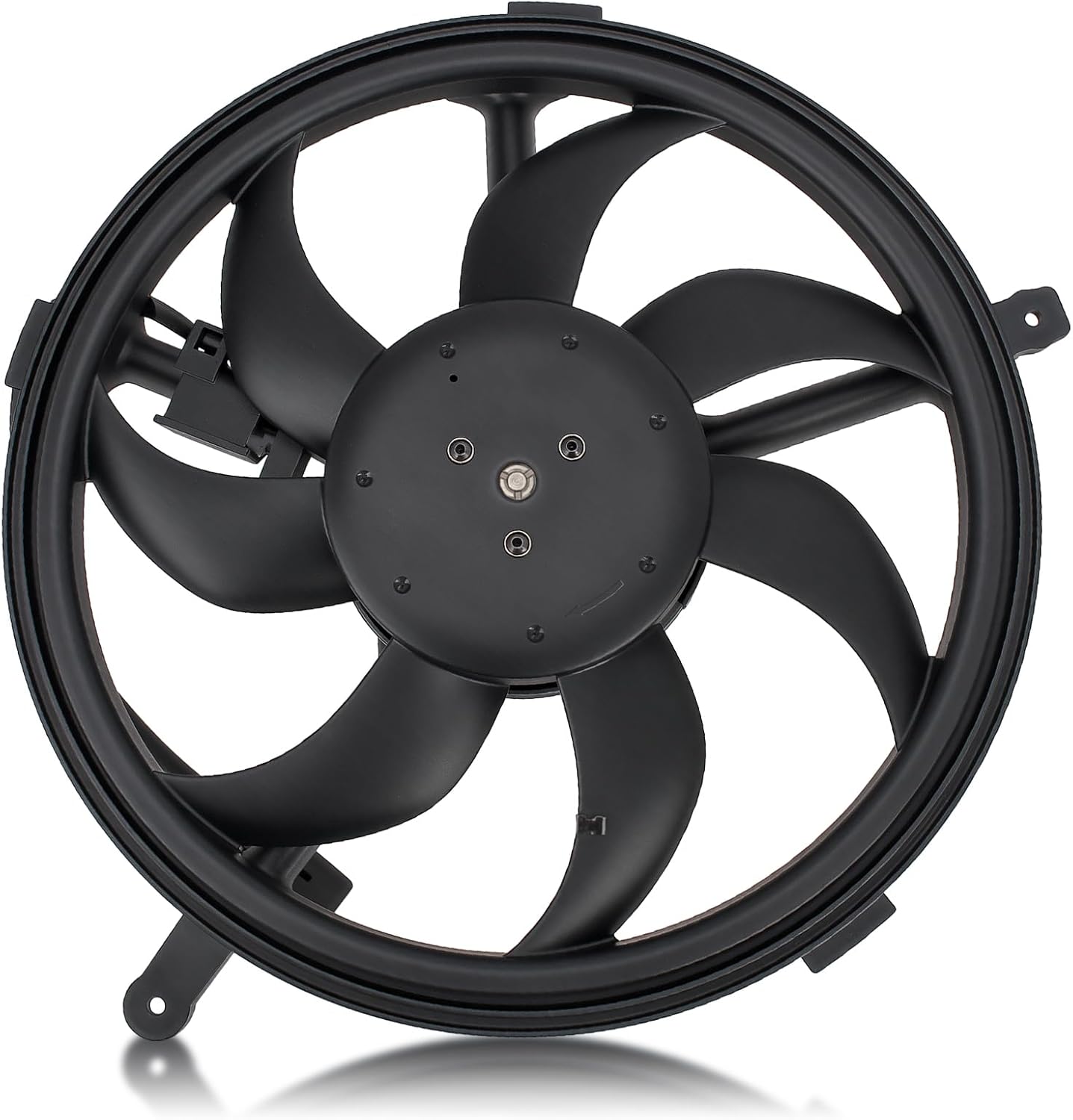 AUTOKAY Radiator Cooling Fan Assembly, Dual Radiator and Condenser Fan Assembly for Mini Cooper 2007-2016 Cooper Paceman L4 1.6L