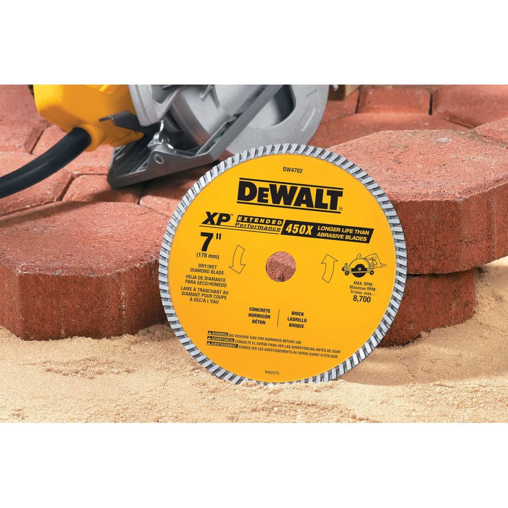 DEWALT DW4702 7" diamentowe kółko, srebrne, 1 sztuka