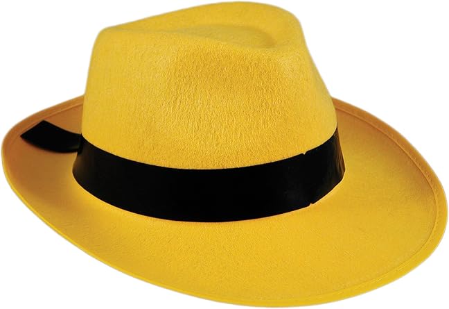 Amazon.com: Yellow Fedora Hat - ST 