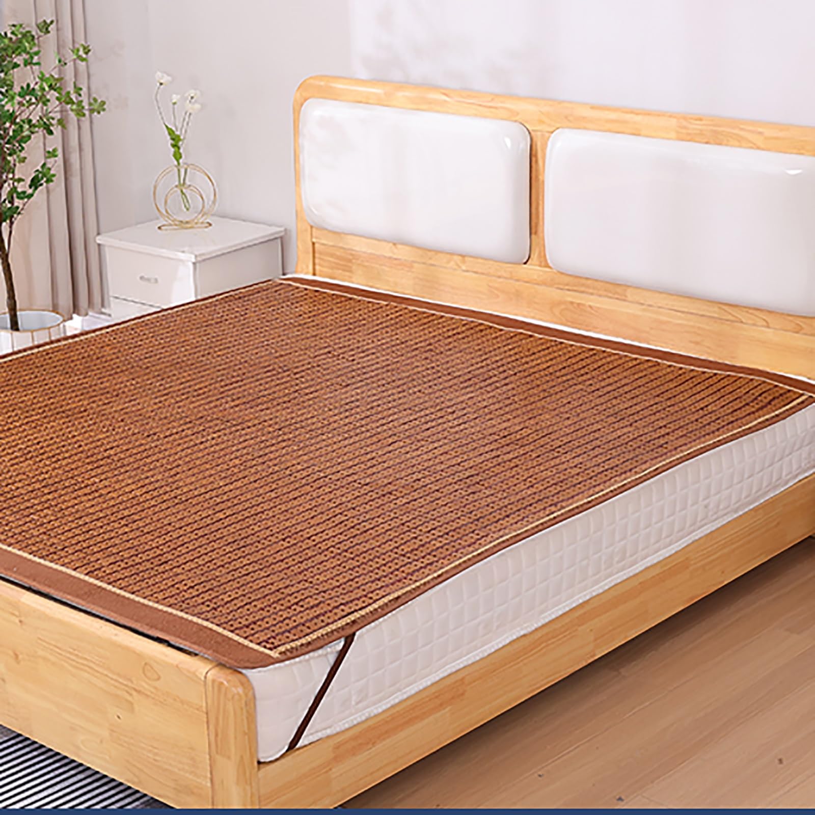 Natrliche Bambus-Sommerschlafmatte, Khlmatte Frs Bett, Khle  Schlafmatratze, Khlbett, Faltbar, Fr Zuhause, Schnell Khlende  Textil-Rattanmatte, Bambus-Schlafmatte Fr Zuhause, Schule, Wohnheim(15 :  Amazon.de: Kche, Haushalt & Wohnen